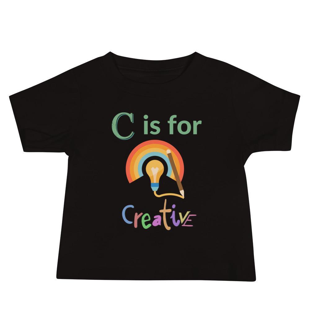 C Is For Creative Baby Jersey Short Sleeve Tee - Image 2