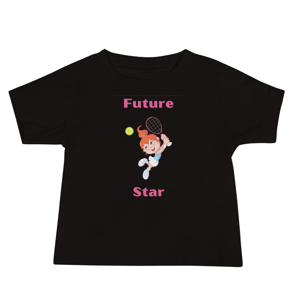 Future Tennis Star Baby Jersey Short Sleeve Tee - Image 2