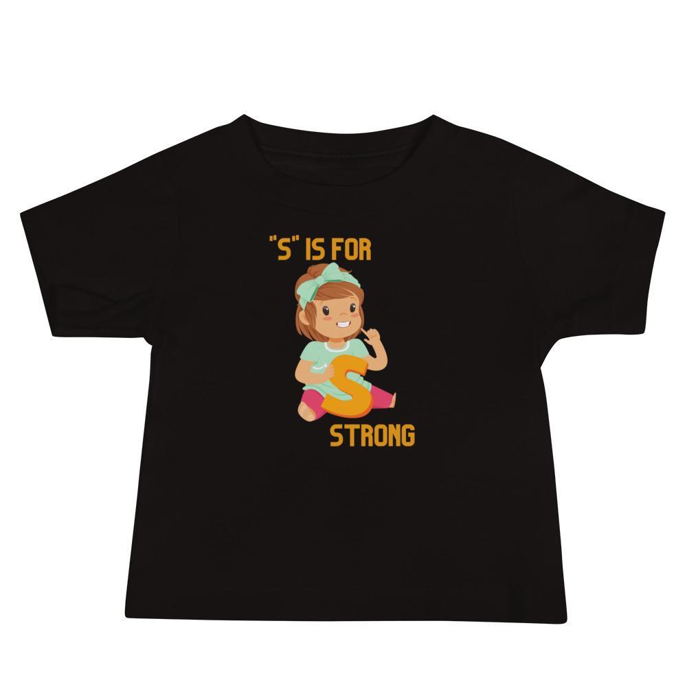 S Is For Strong Baby Jersey Short Sleeve Tee - Image 2