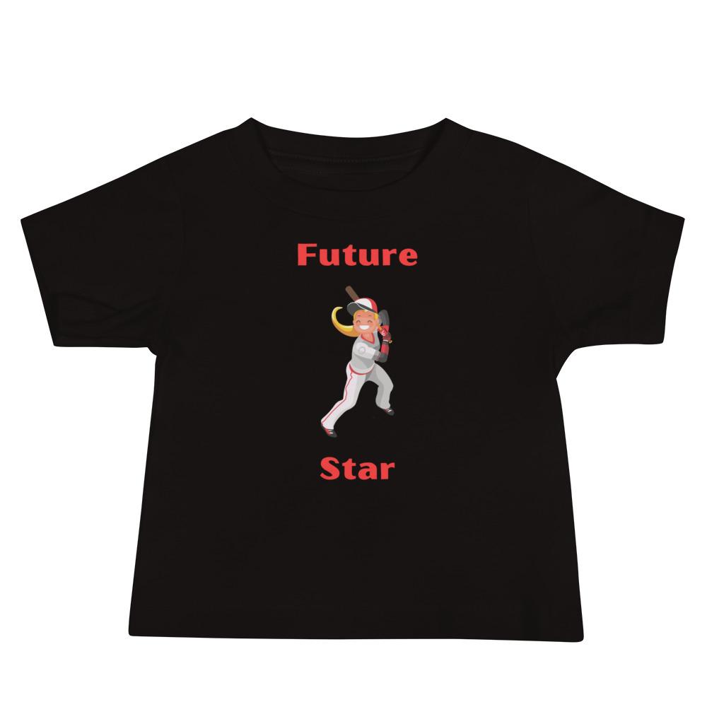 Future Baseball Star Baby Jersey Short Sleeve Tee - Image 2