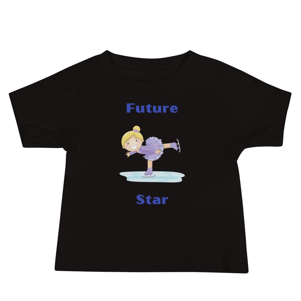 Future Figure Skating Star Baby Jersey Short Sleeve Tee - Image 2