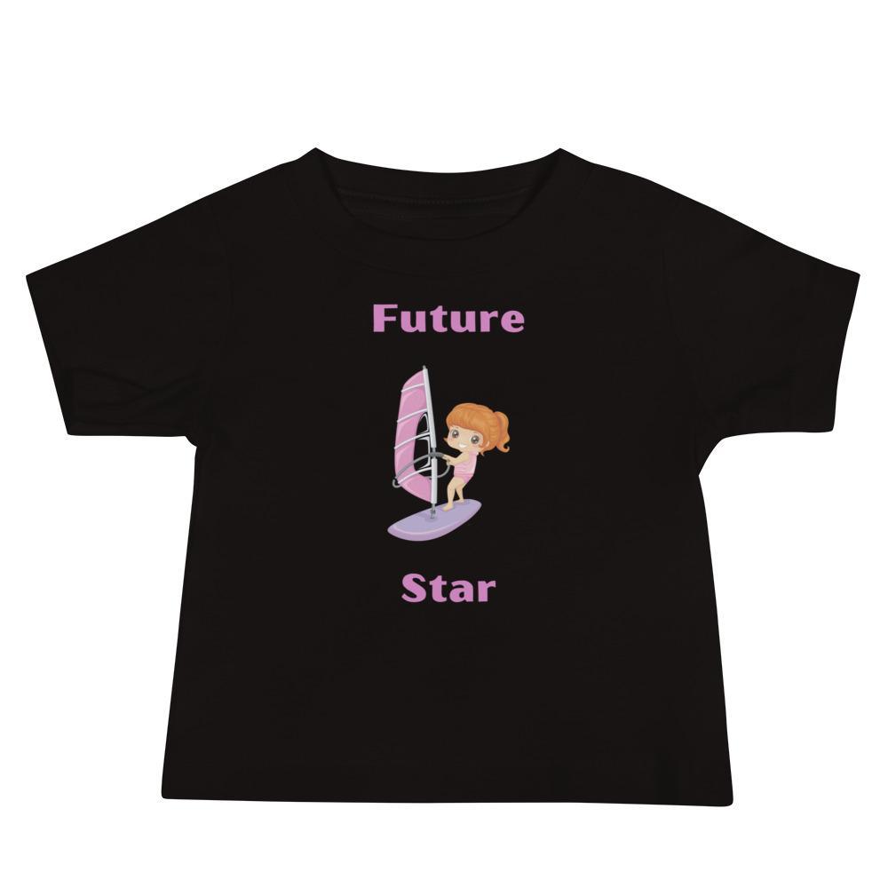 Future Wind Surfing Star Baby Jersey Short Sleeve Tee - Image 2