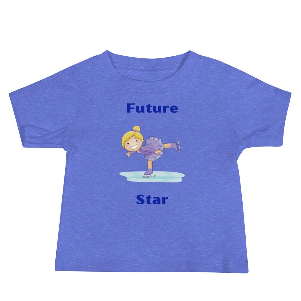 Future Figure Skating Star Baby Jersey Short Sleeve Tee - Image 3