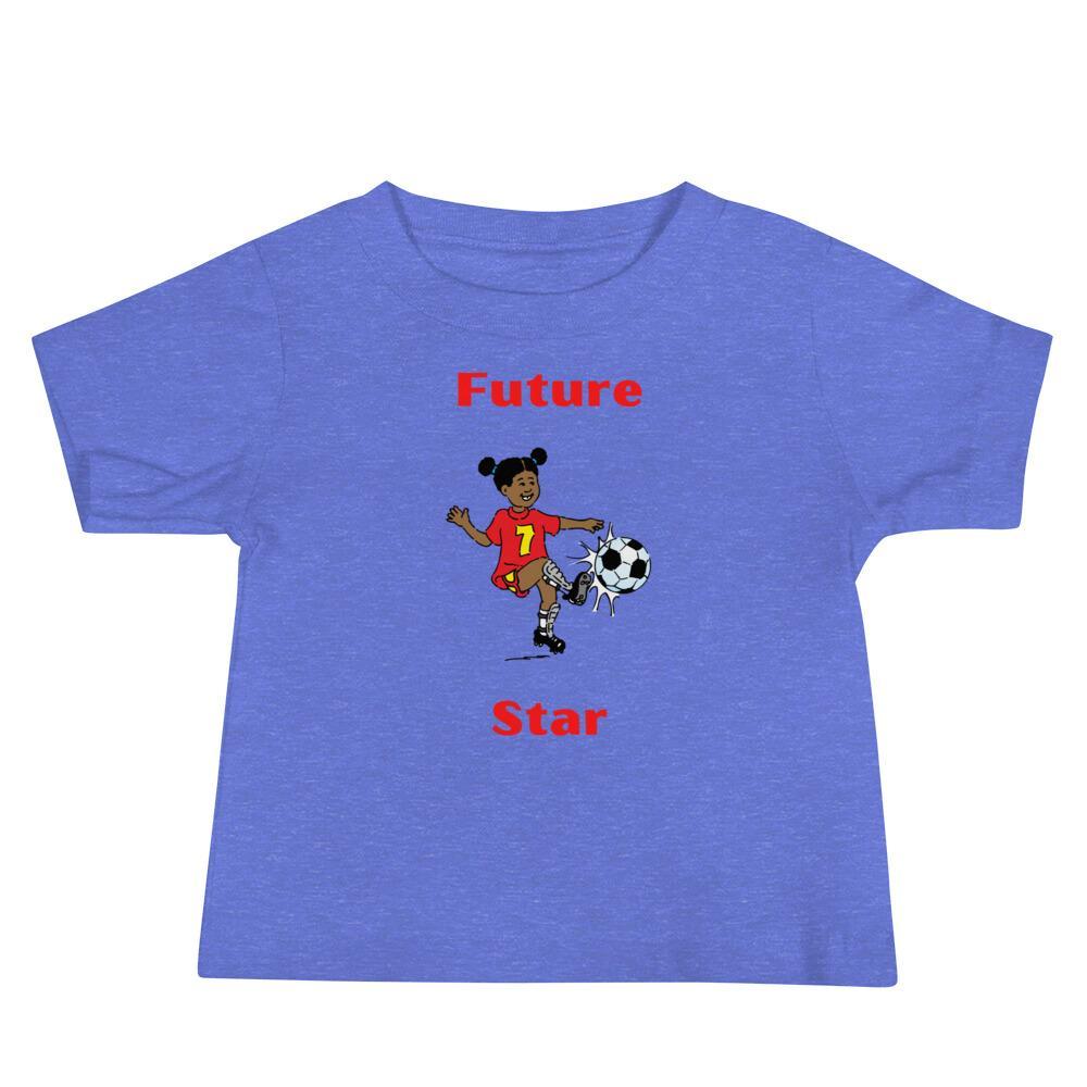 Future Soccer Star Baby Jersey Short Sleeve Tee - Image 2