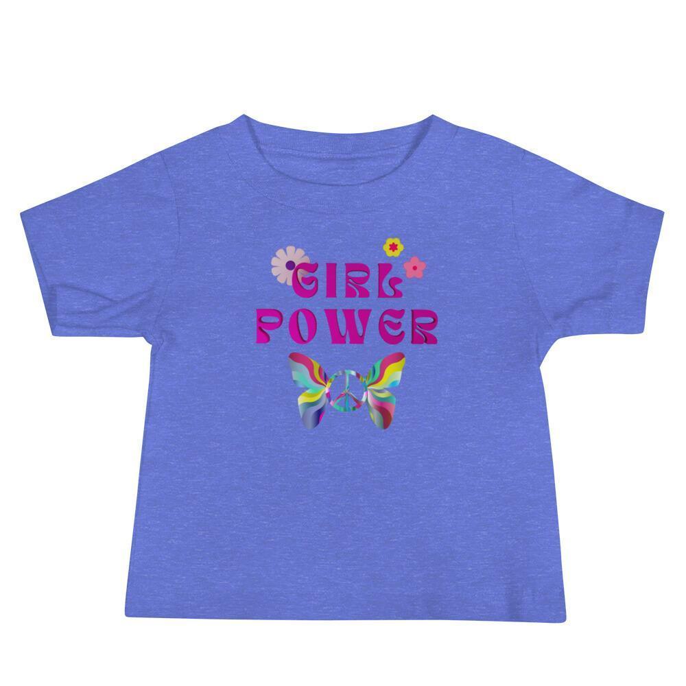 Girl Power Baby Jersey Short Sleeve Tee - Image 3