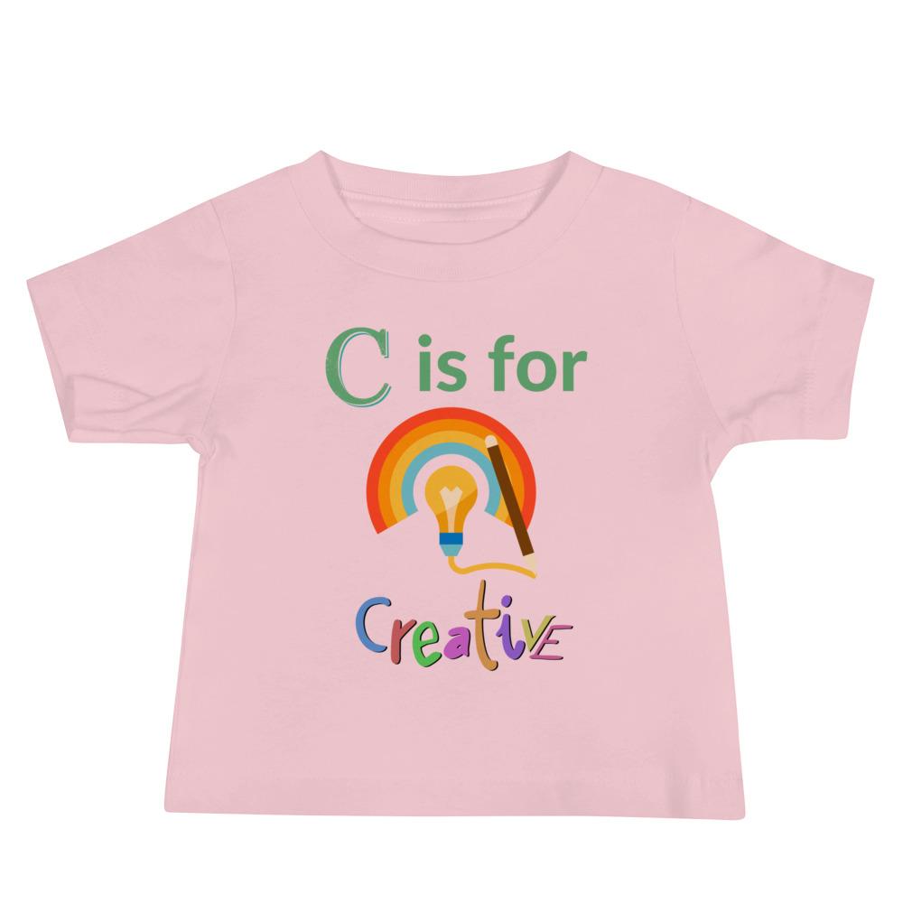 C Is For Creative Baby Jersey Short Sleeve Tee - Image 3