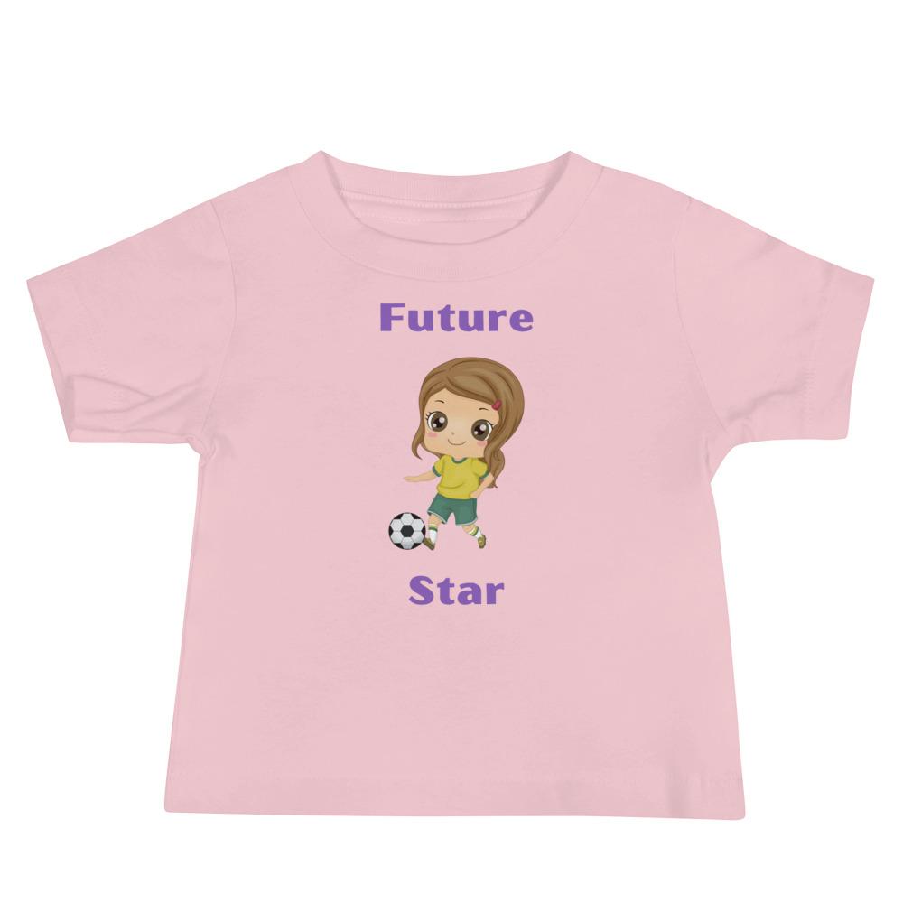 Future Soccer Star Baby Jersey Short Sleeve Tee - Image 3