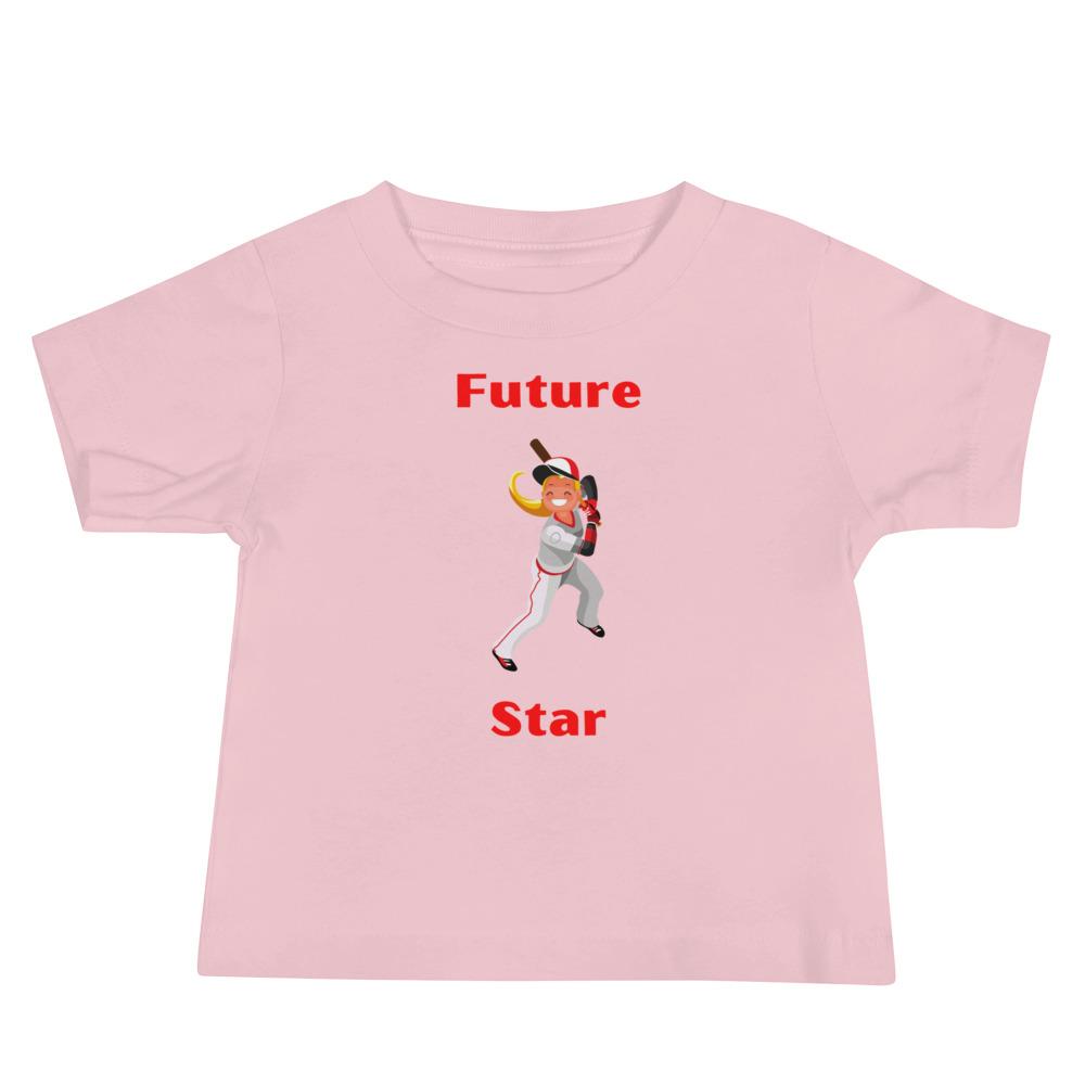 Future Baseball Star Baby Jersey Short Sleeve Tee - Image 4