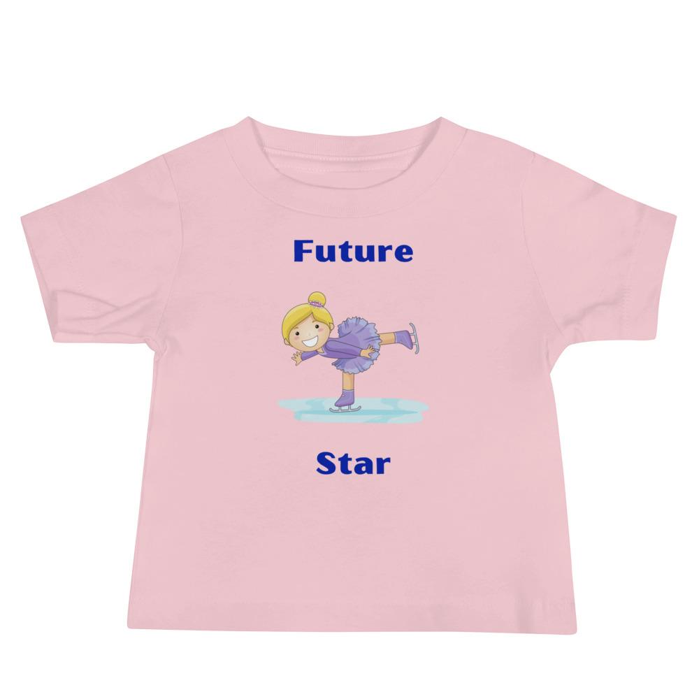 Future Figure Skating Star Baby Jersey Short Sleeve Tee - Image 4