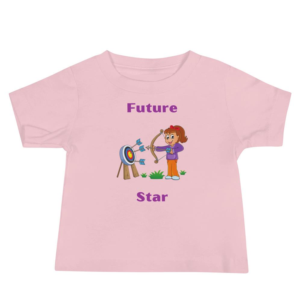 Future Archery Star Baby Jersey Short Sleeve Tee - Image 3