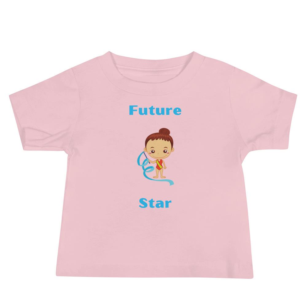 Future Gymnastics Star Baby Jersey Short Sleeve Tee - Image 4