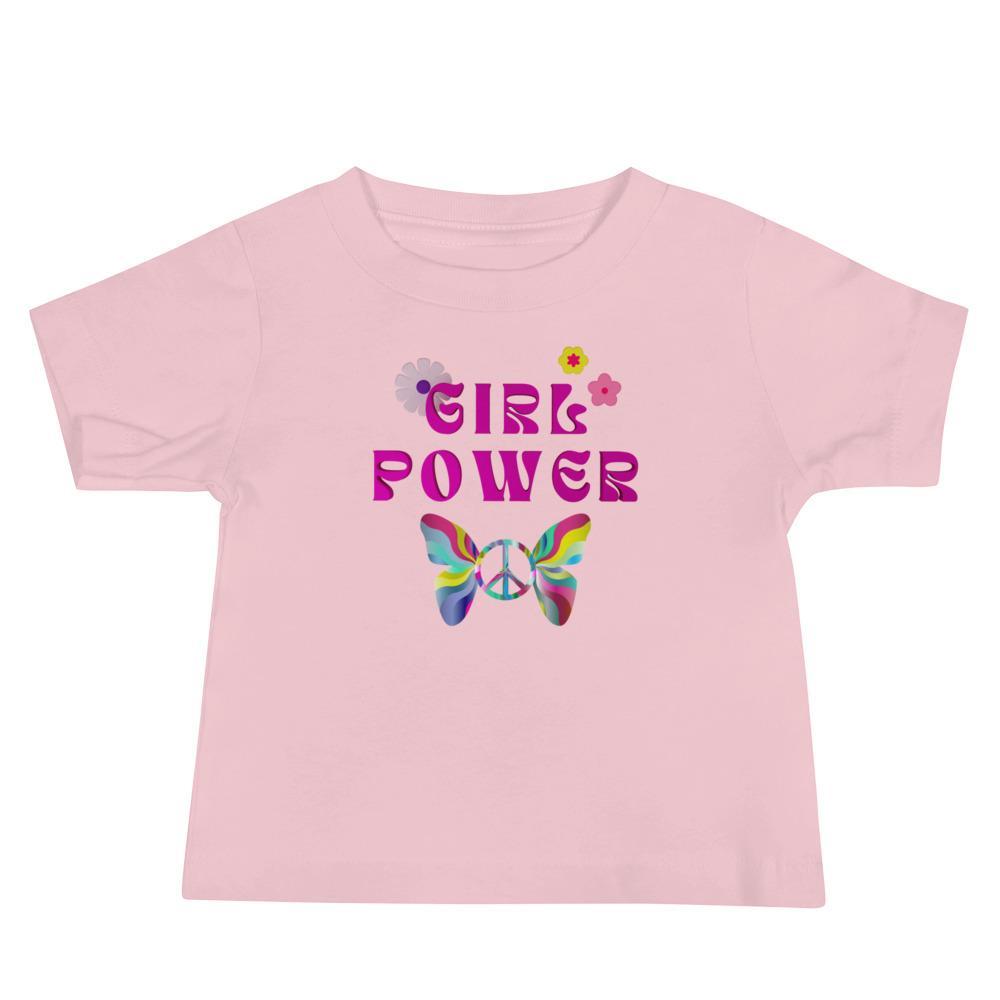 Girl Power Baby Jersey Short Sleeve Tee - Image 4