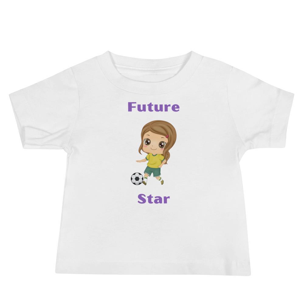 Future Soccer Star Baby Jersey Short Sleeve Tee