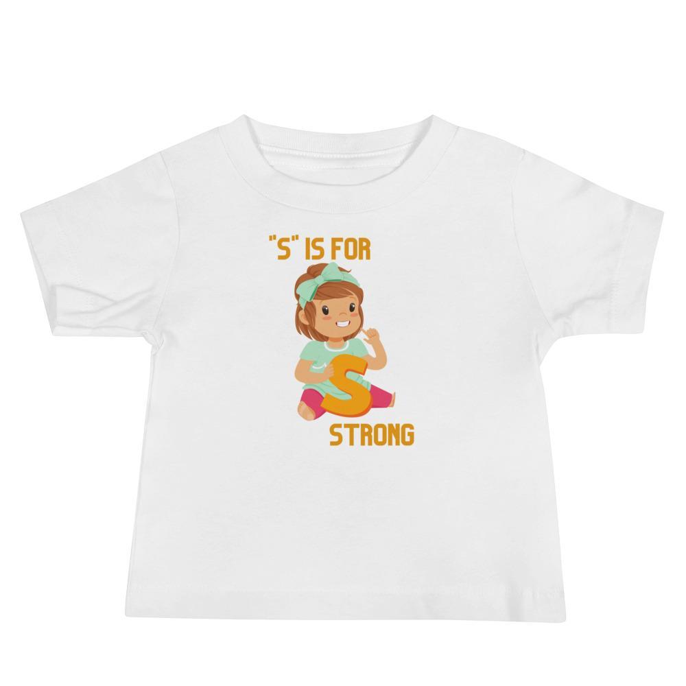 S Is For Strong Baby Jersey Short Sleeve Tee