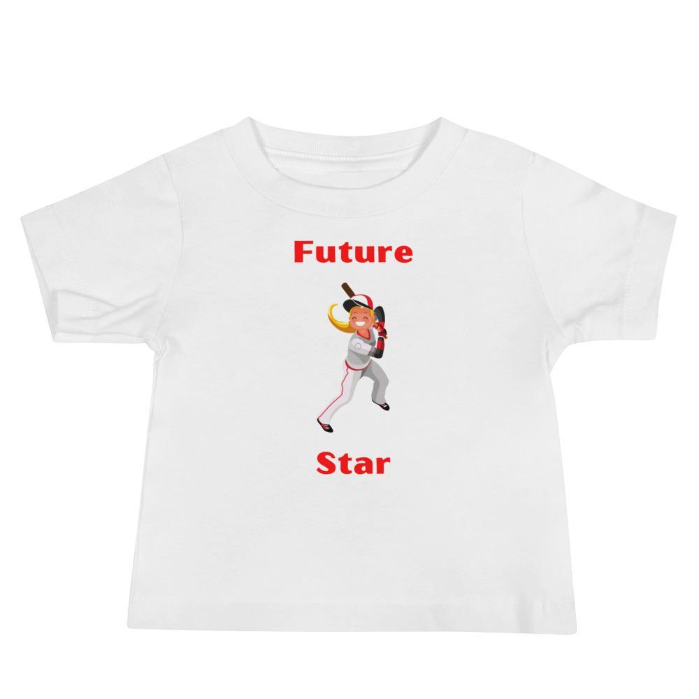 Future Baseball Star Baby Jersey Short Sleeve Tee