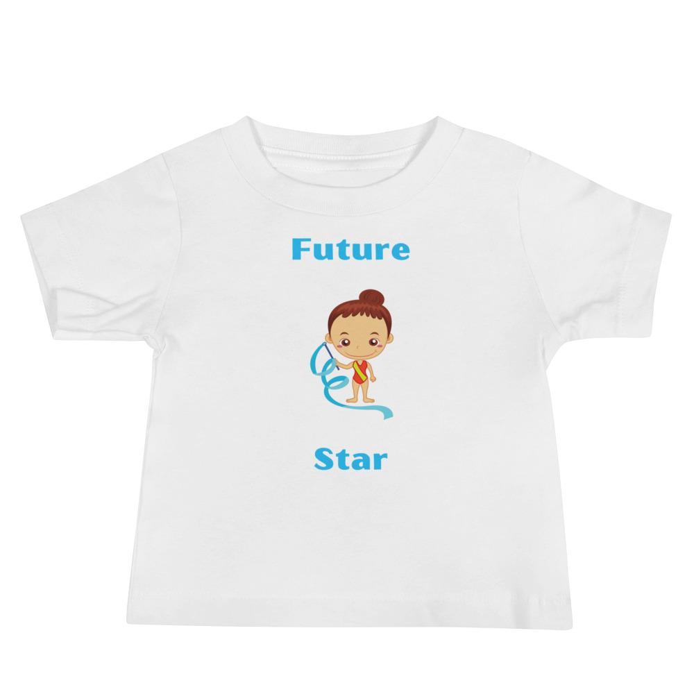 Future Gymnastics Star Baby Jersey Short Sleeve Tee