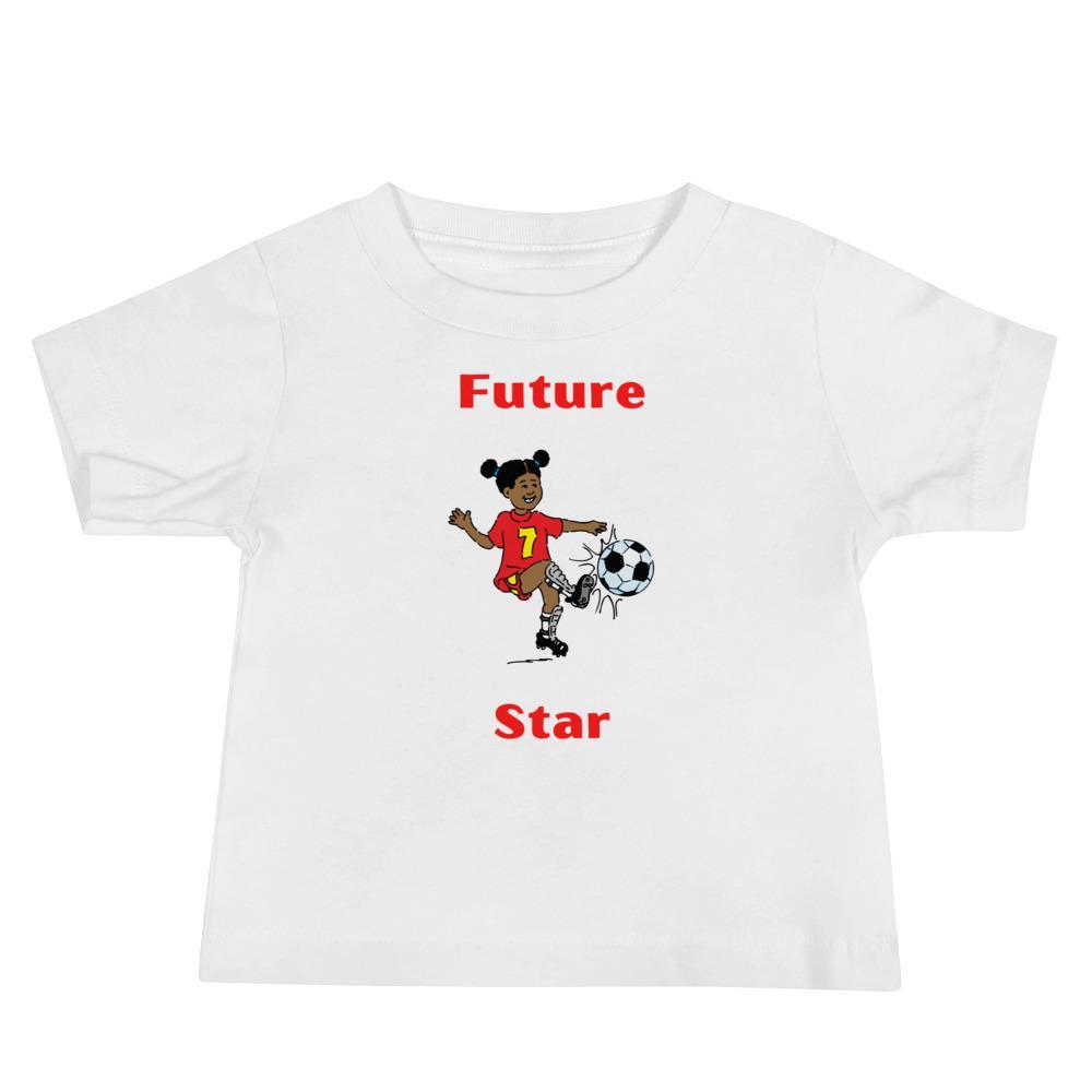 Future Soccer Star Baby Jersey Short Sleeve Tee