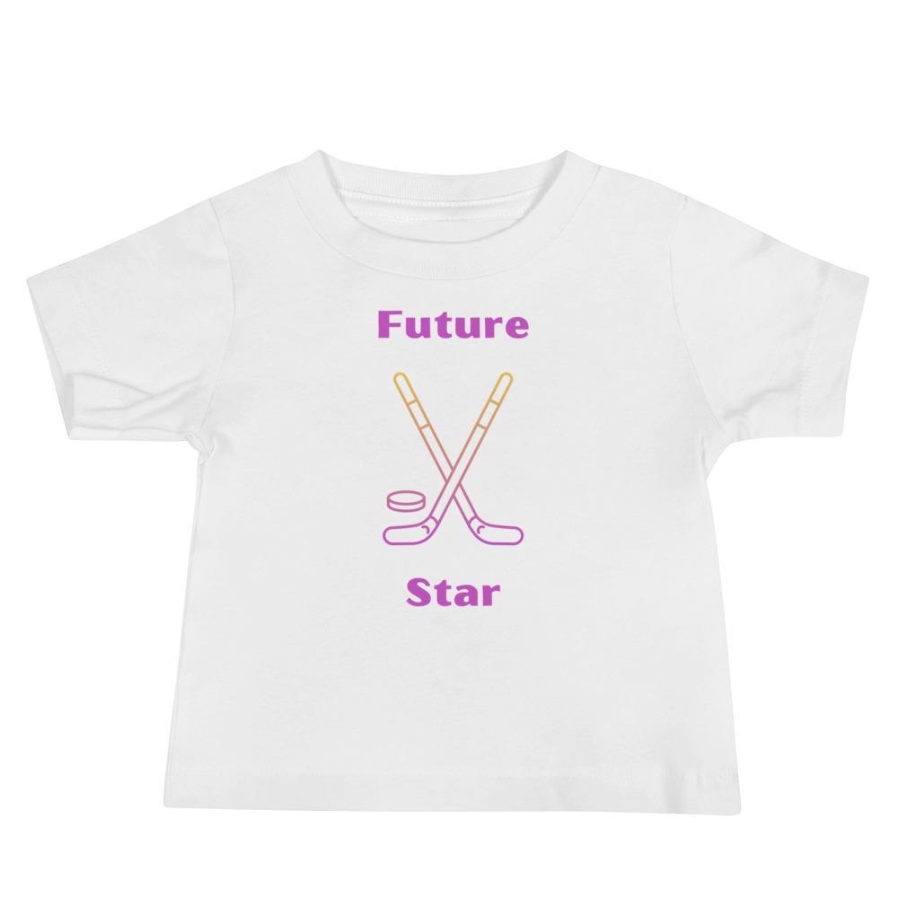 Future Hockey Star Baby Jersey Short Sleeve Tee