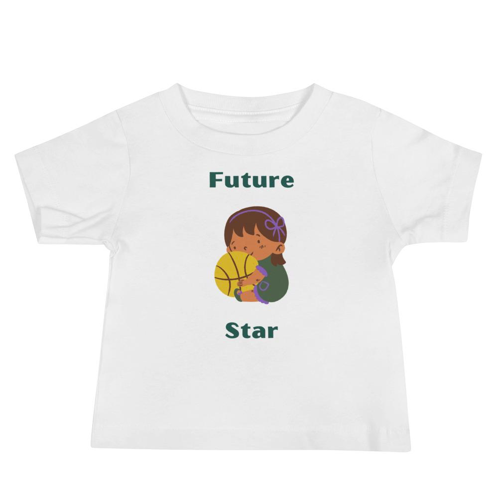 Future Basketball Star Baby Jersey Short Sleeve Tee