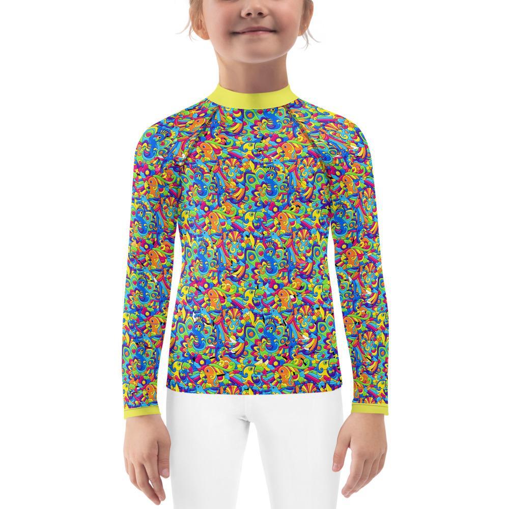 Parrots Kids Rash Guard