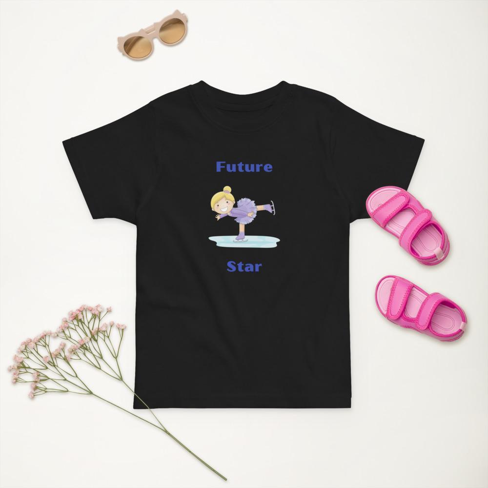 Future Figure Skating Star Toddler jersey t-shirt - Image 2