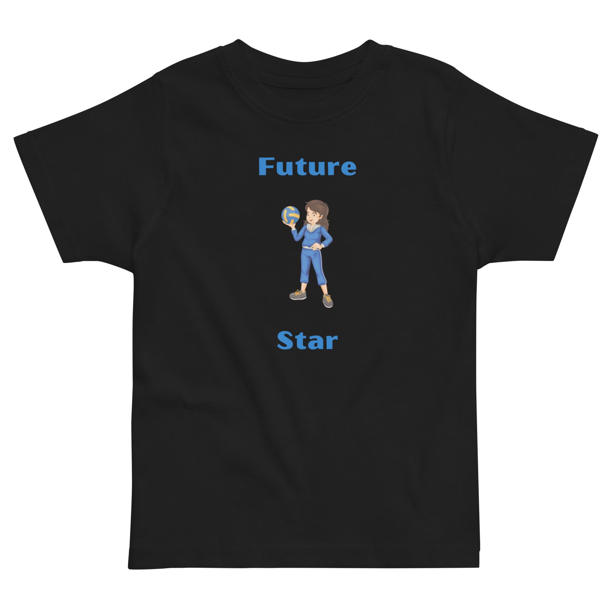 Future Volleyball Star Toddler jersey t-shirt - Image 5