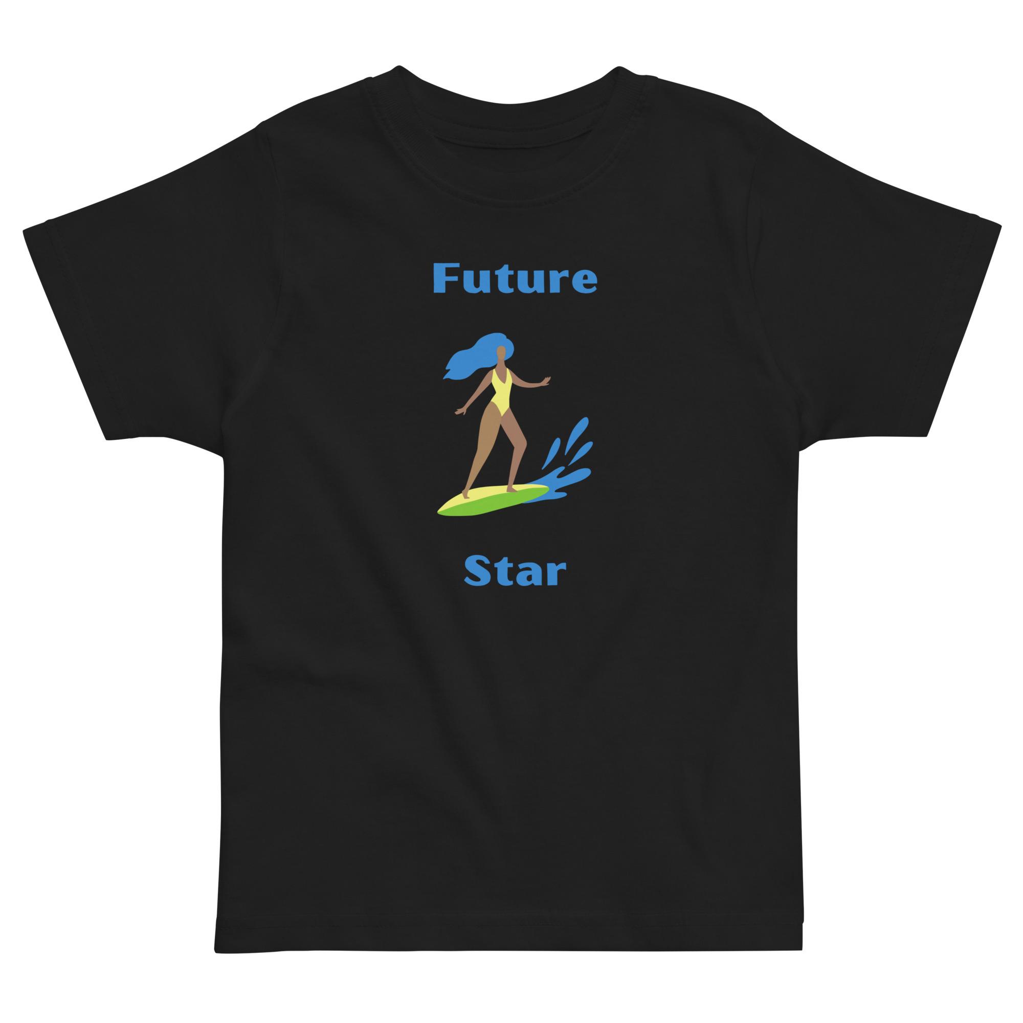 Future Surfing Star Toddler jersey t-shirt - Image 6