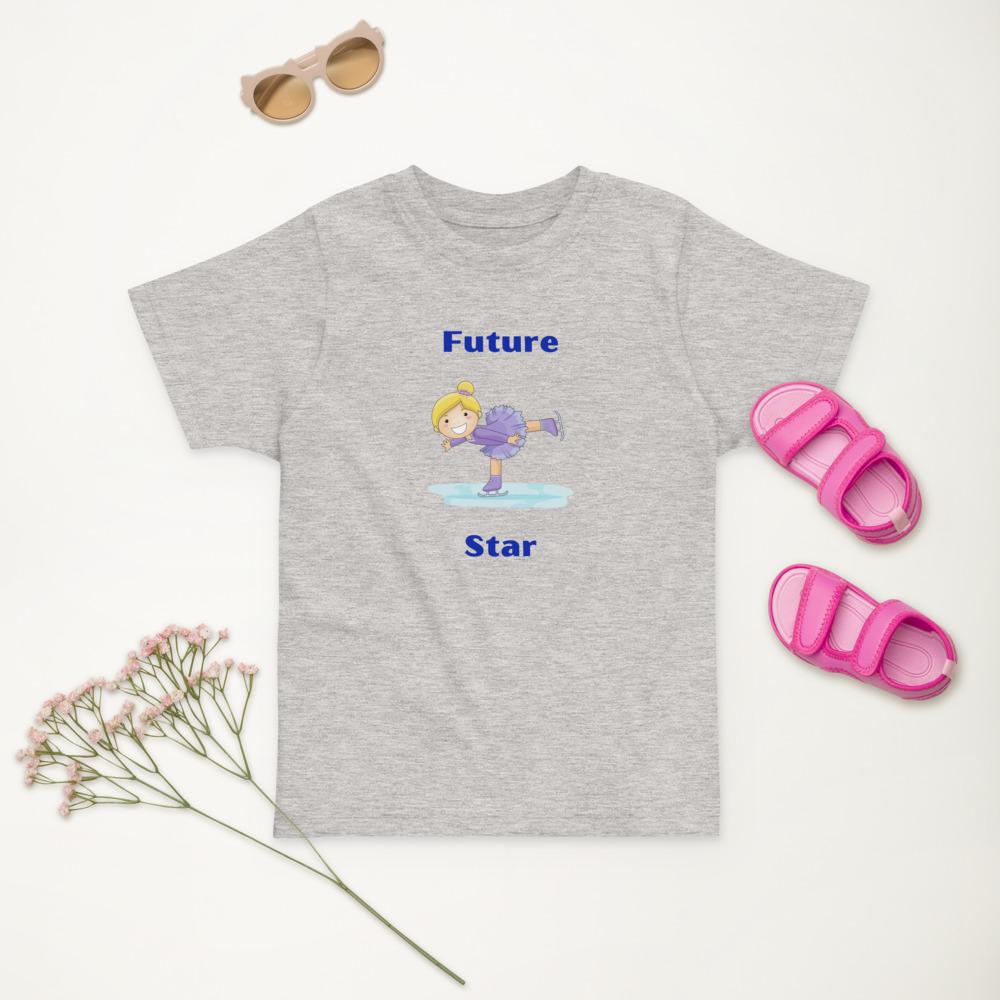 Future Figure Skating Star Toddler jersey t-shirt - Image 5