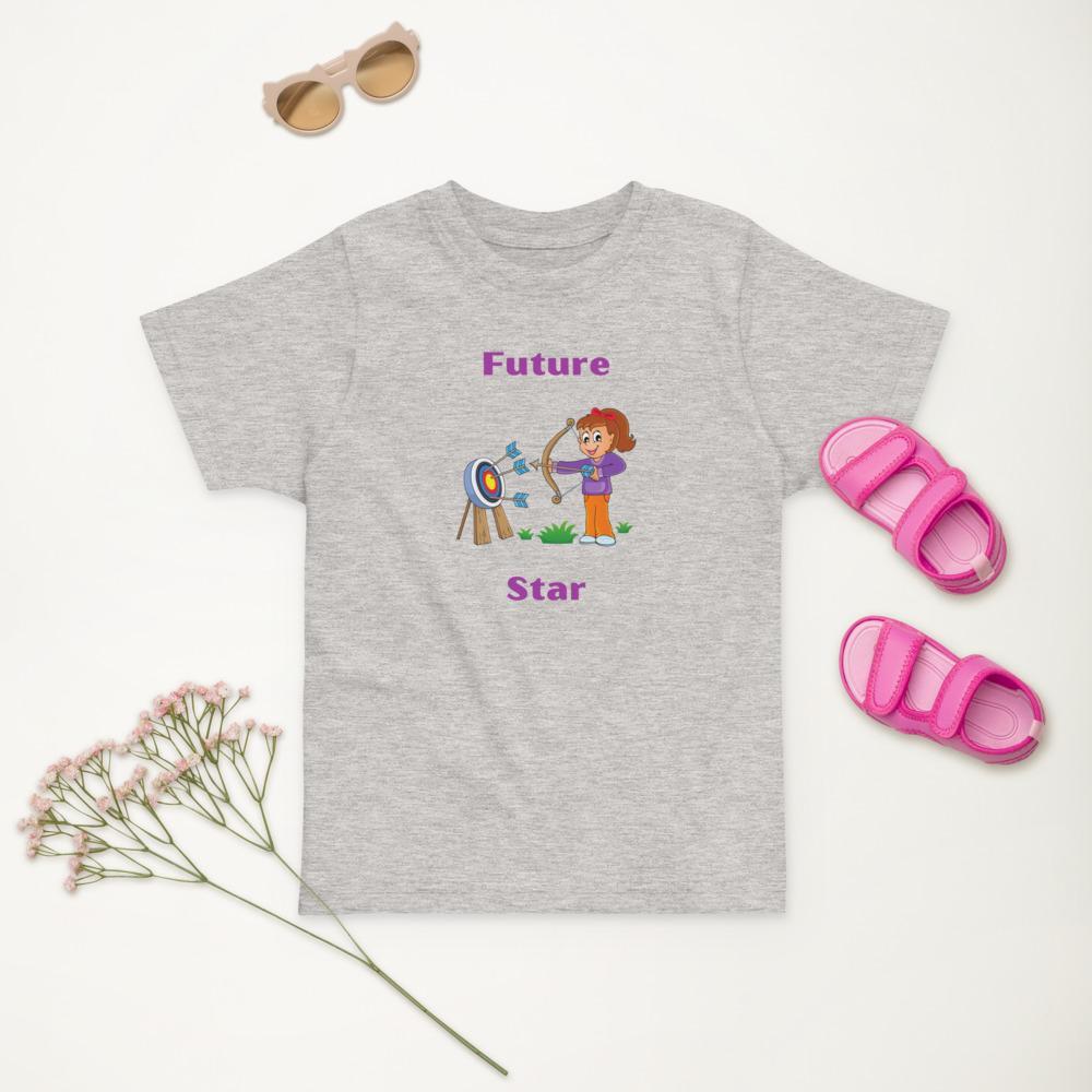 Future Archery Star Toddler jersey t-shirt - Image 5