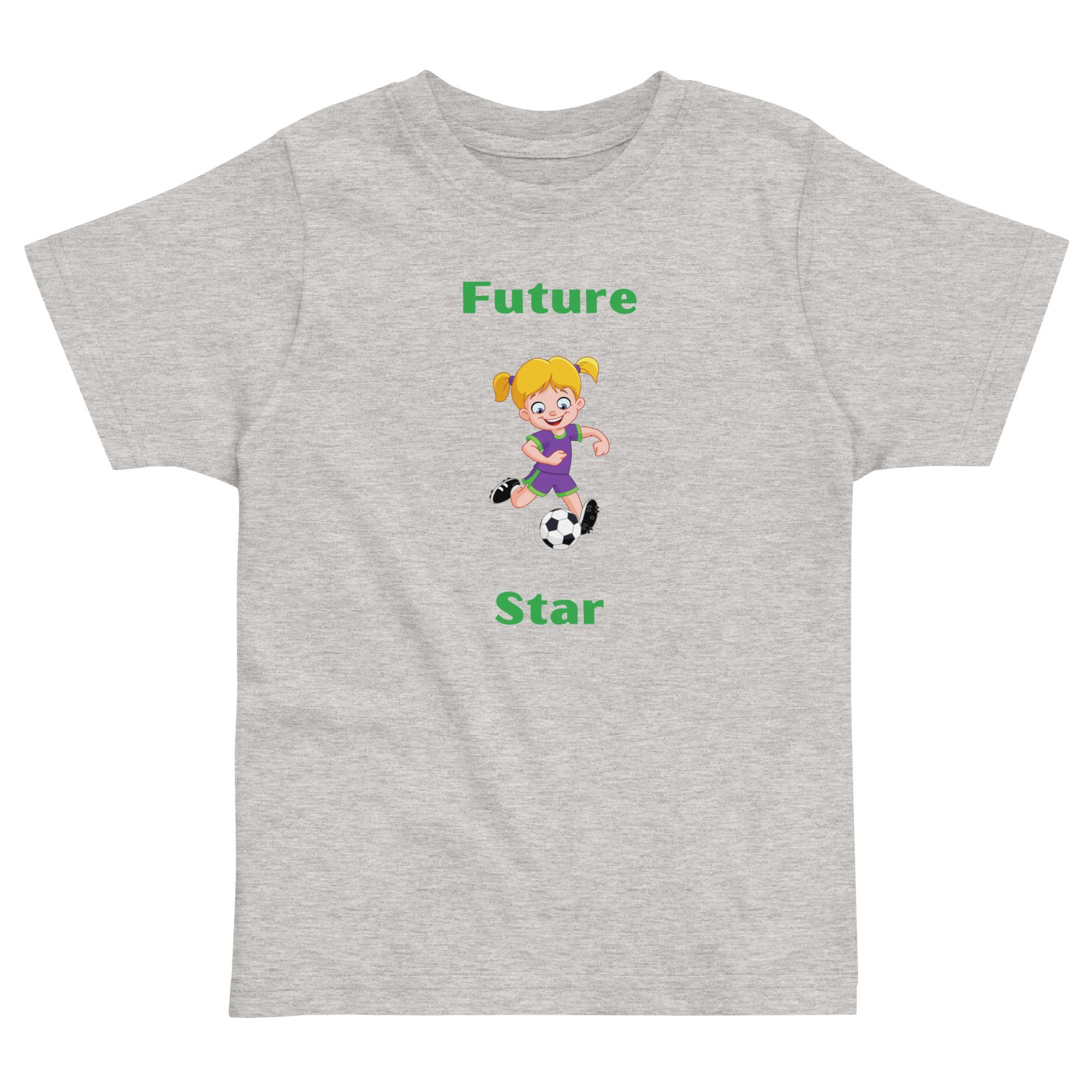 Future Soccer Star Toddler jersey t-shirt - Image 3