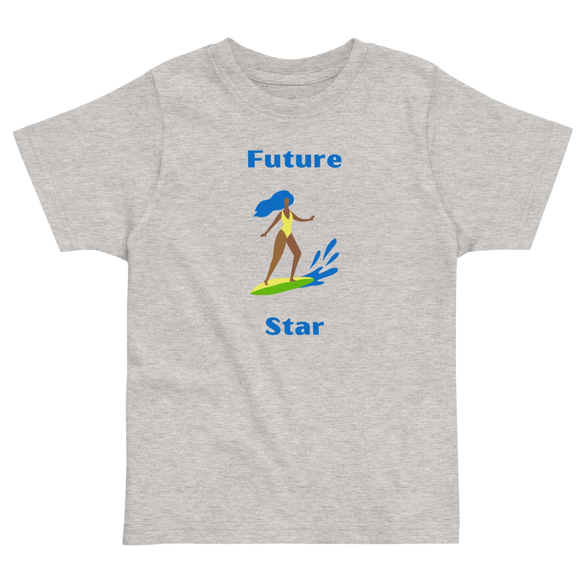 Future Surfing Star Toddler jersey t-shirt - Image 3