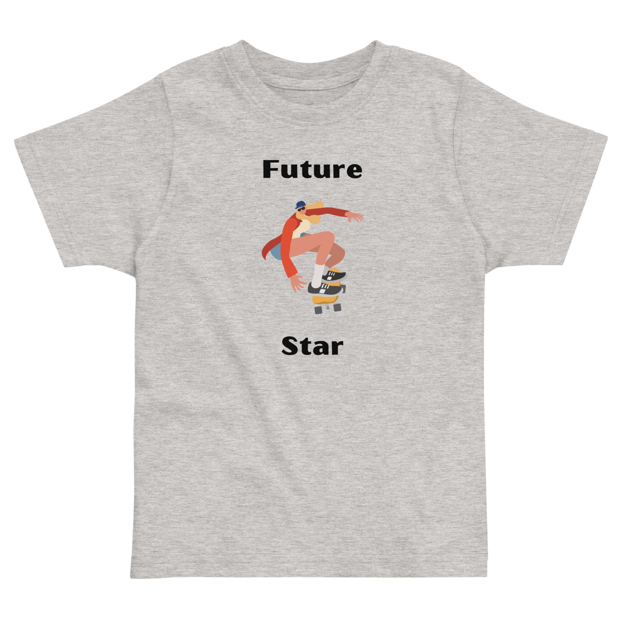 Future Skateboarding Star Toddler jersey t-shirt - Image 3