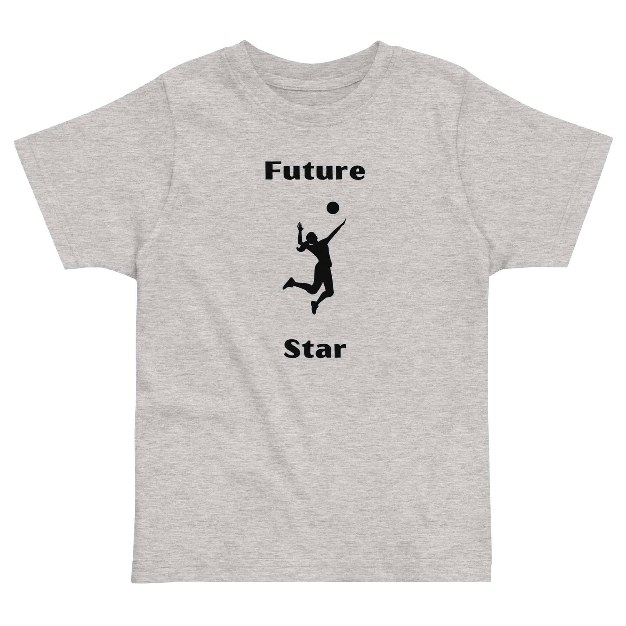 Future Volleyball Star Toddler jersey t-shirt - Image 3