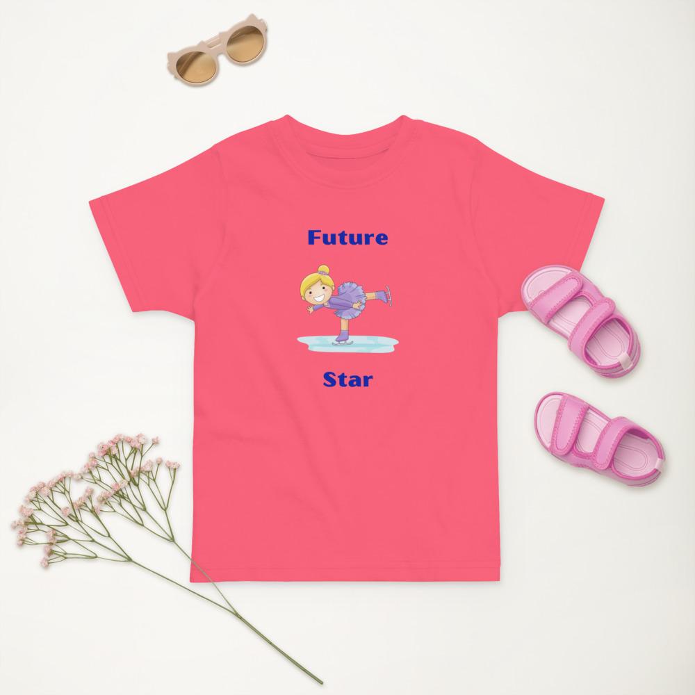 Future Figure Skating Star Toddler jersey t-shirt - Image 4