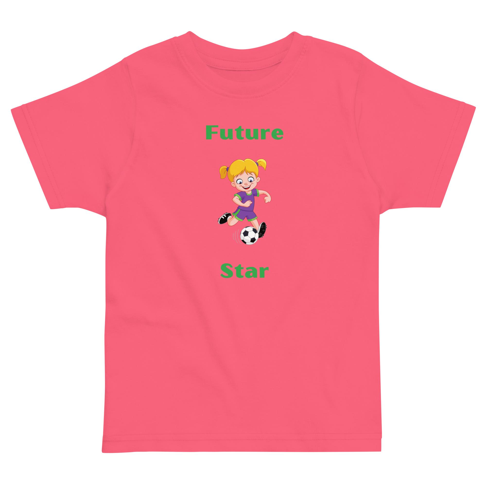 Future Soccer Star Toddler jersey t-shirt - Image 4