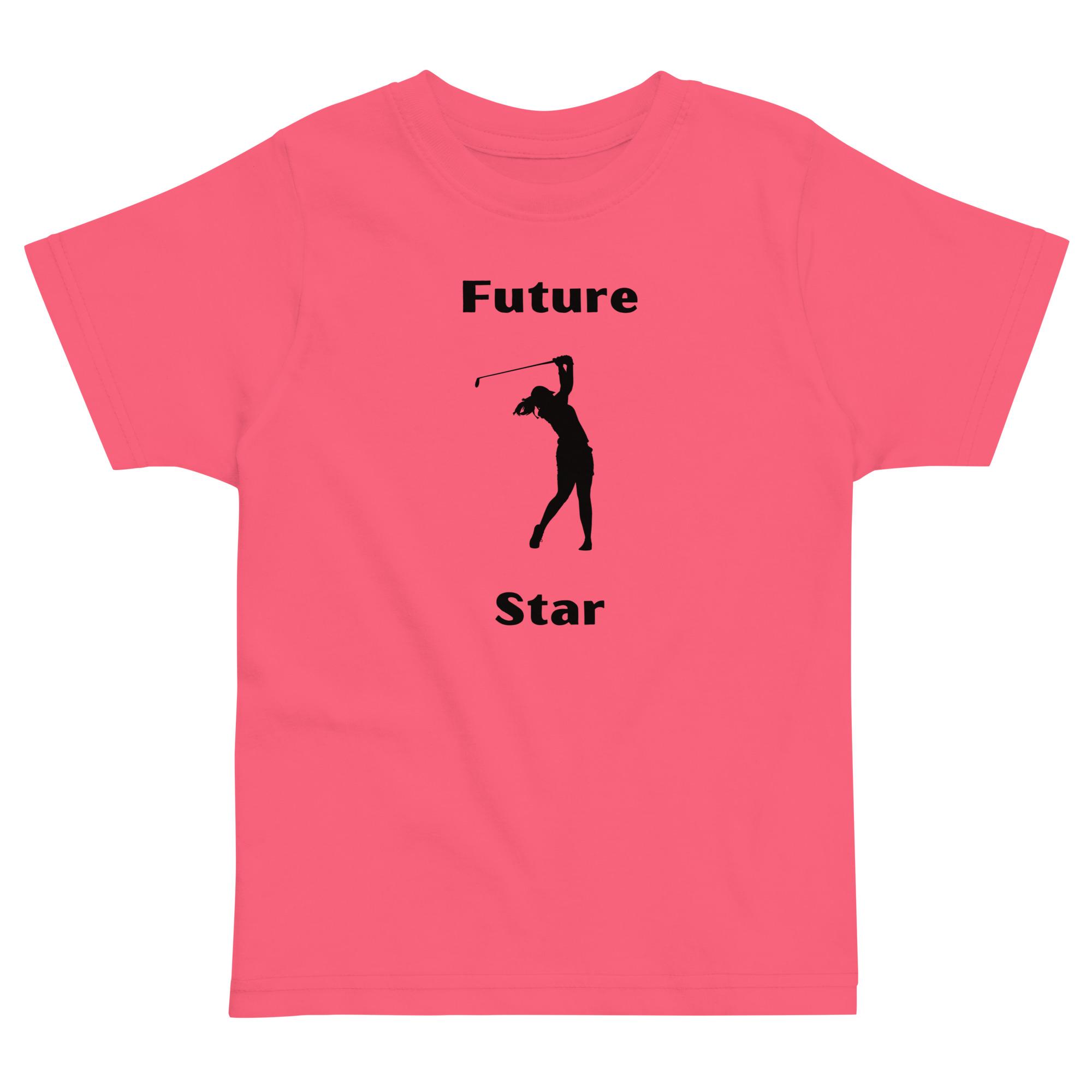 Future Golf Star Toddler jersey t-shirt - Image 4