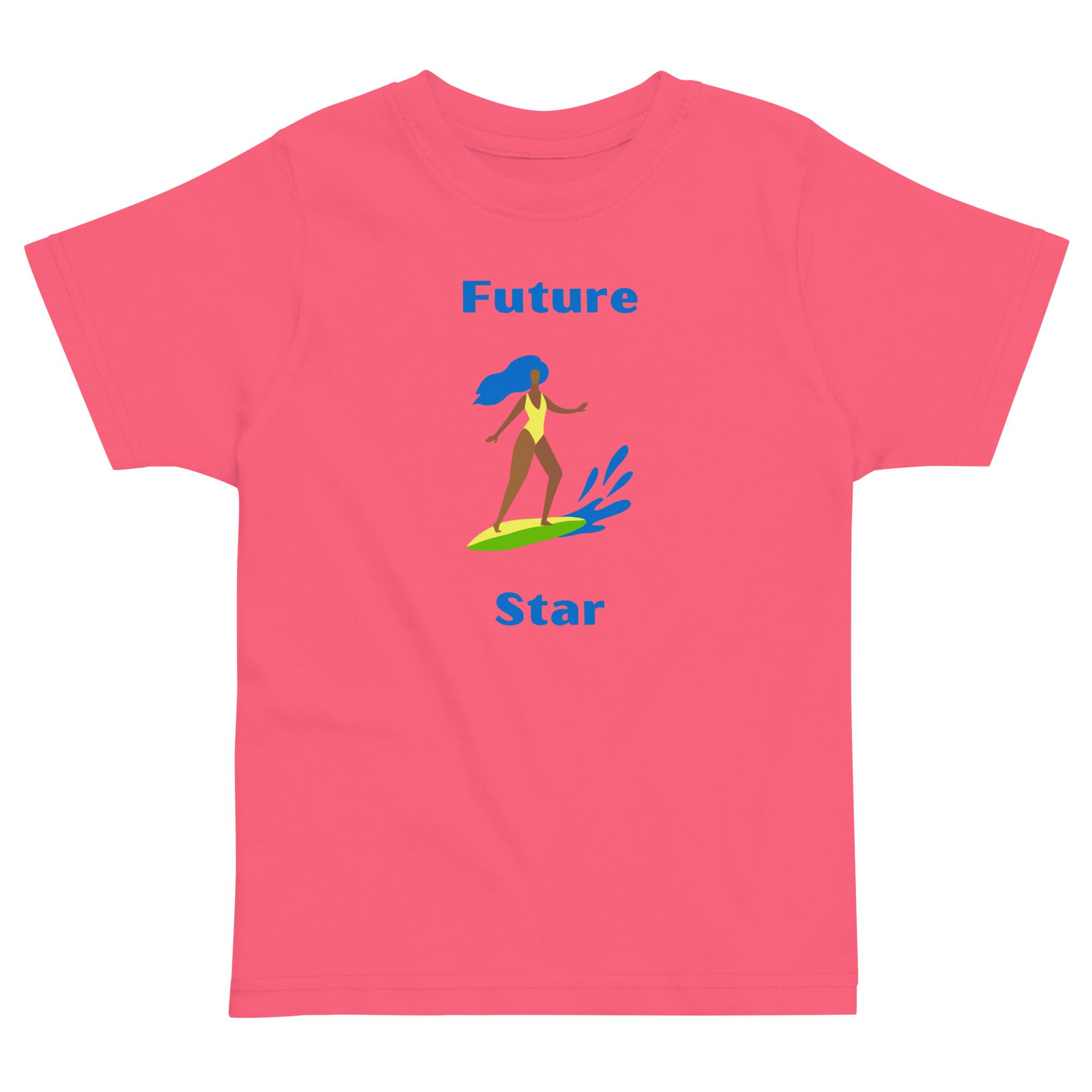 Future Surfing Star Toddler jersey t-shirt - Image 4