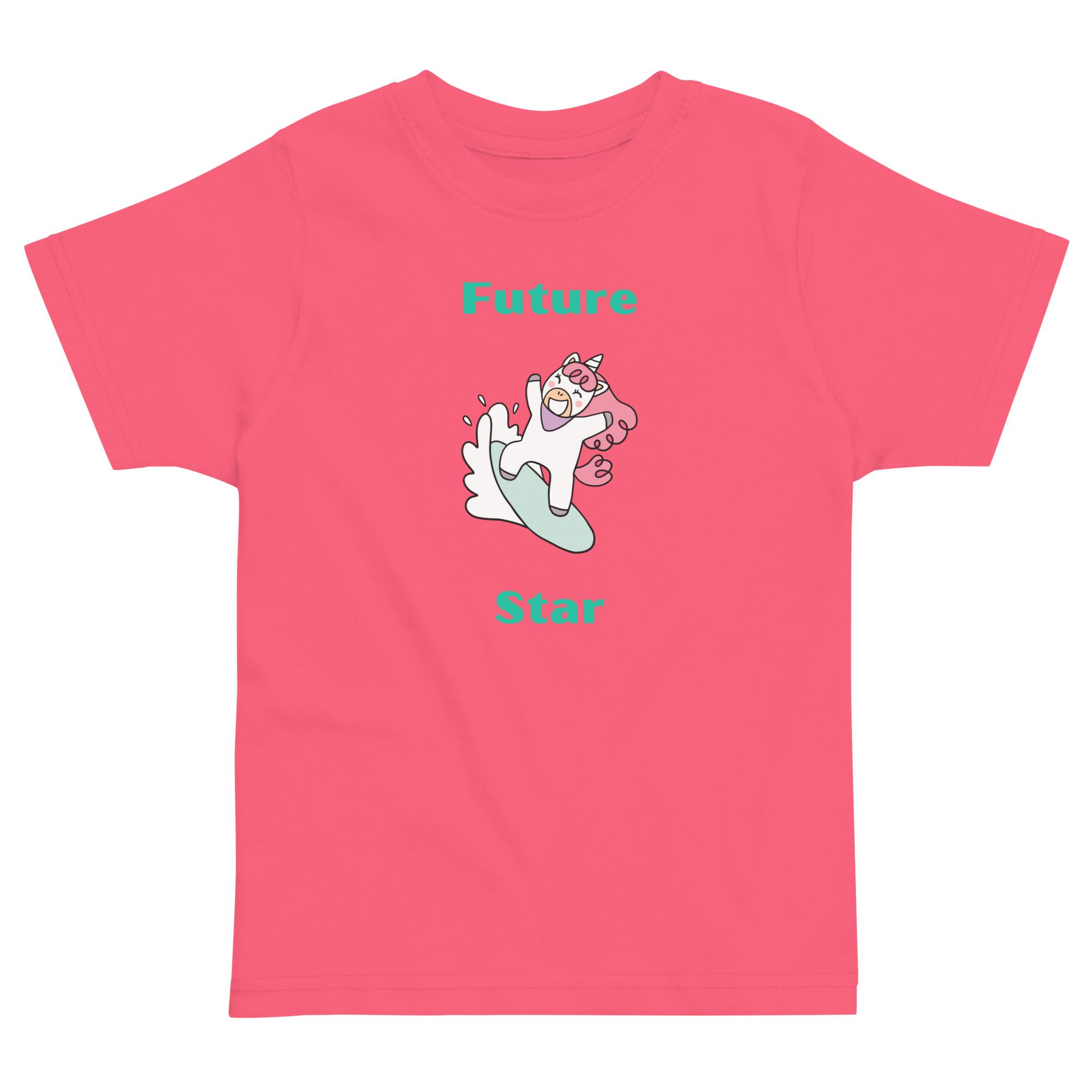 Future Surfing Star Toddler jersey t-shirt - Image 4