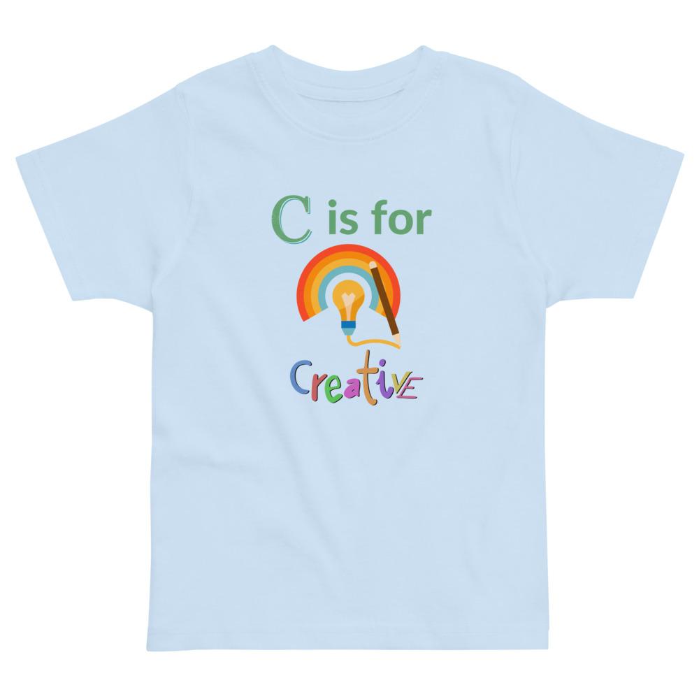 C Is For Creative Toddler jersey t-shirt - Image 6