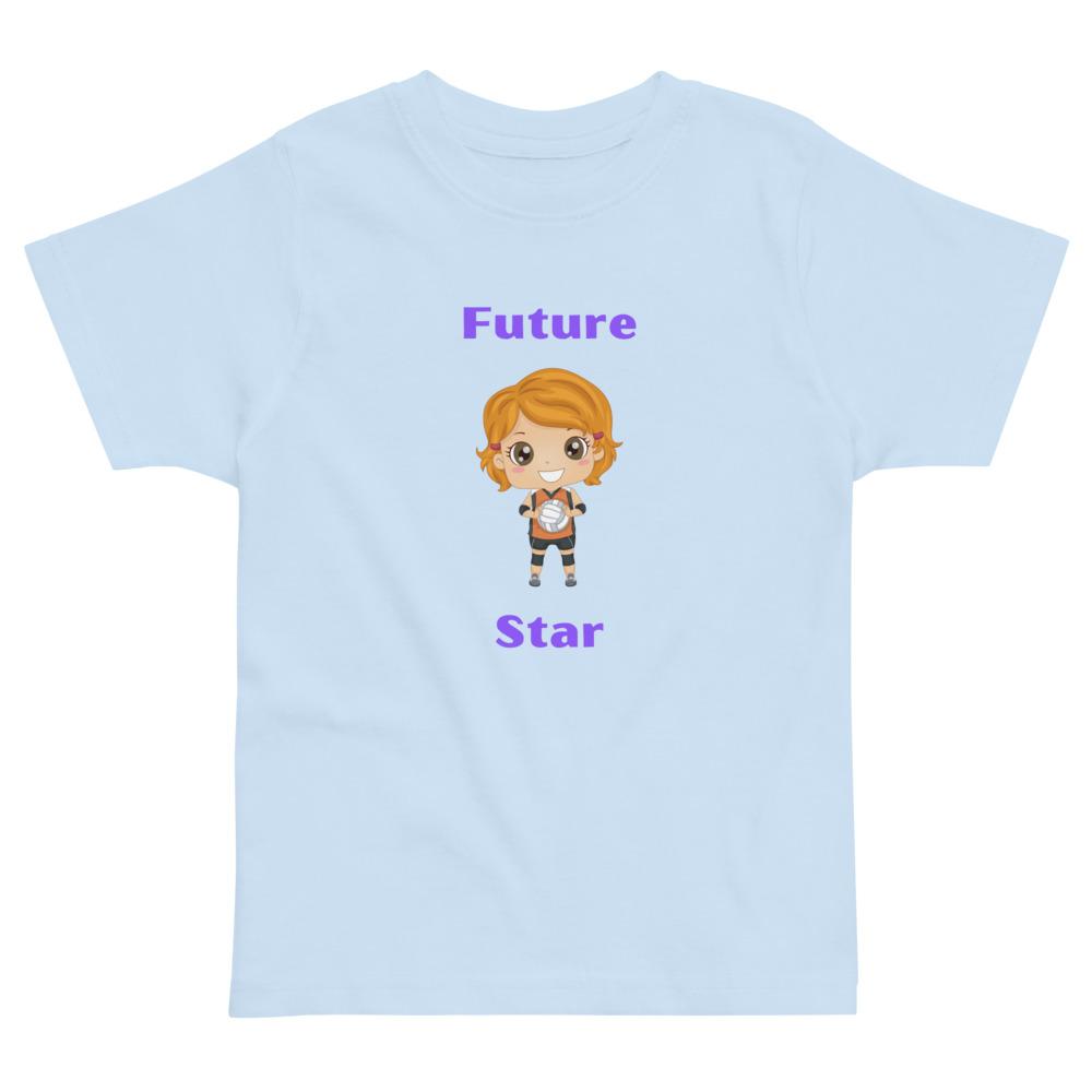 Future Volleyball Star Toddler jersey t-shirt - Image 4