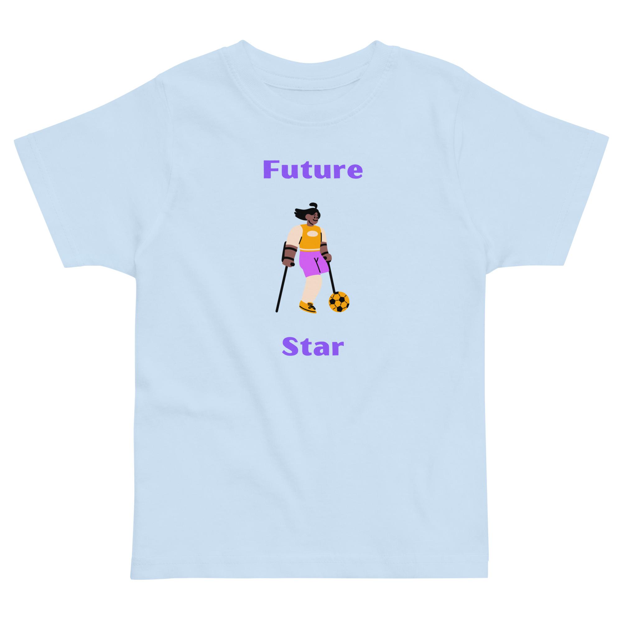 Future Soccer Star Toddler jersey t-shirt - Image 2