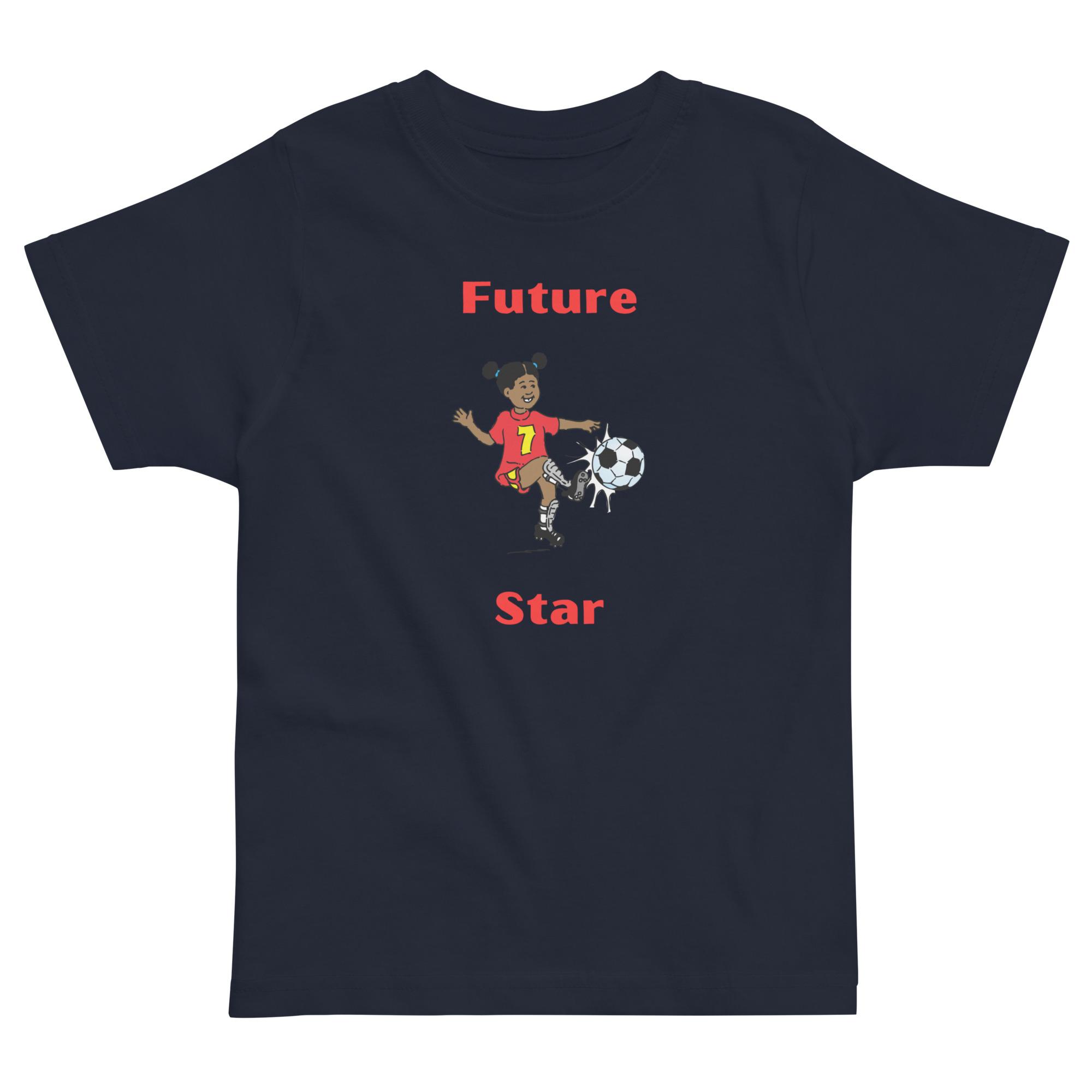 Future Soccer Star Toddler jersey t-shirt - Image 2