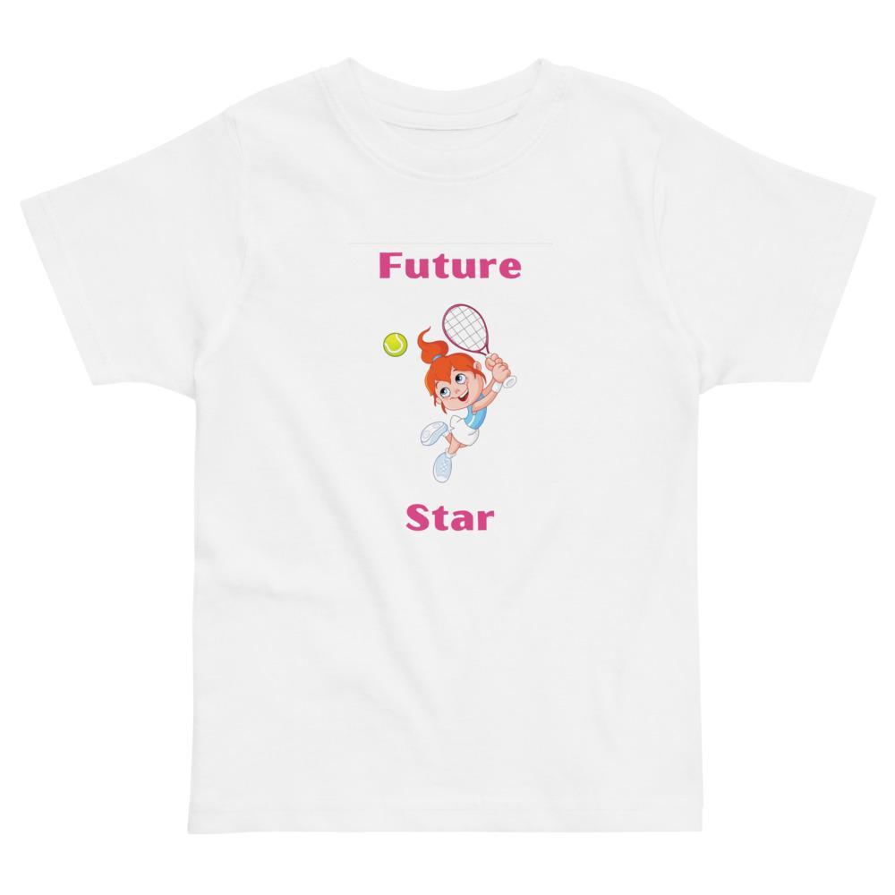 Future Tennis Star Toddler jersey t-shirt