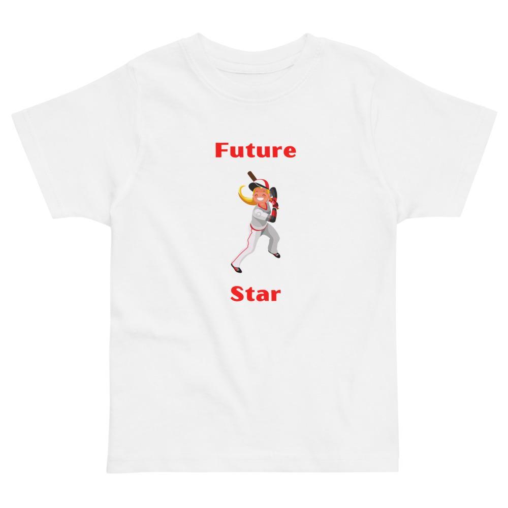 Future Baseball Star Toddler jersey t-shirt