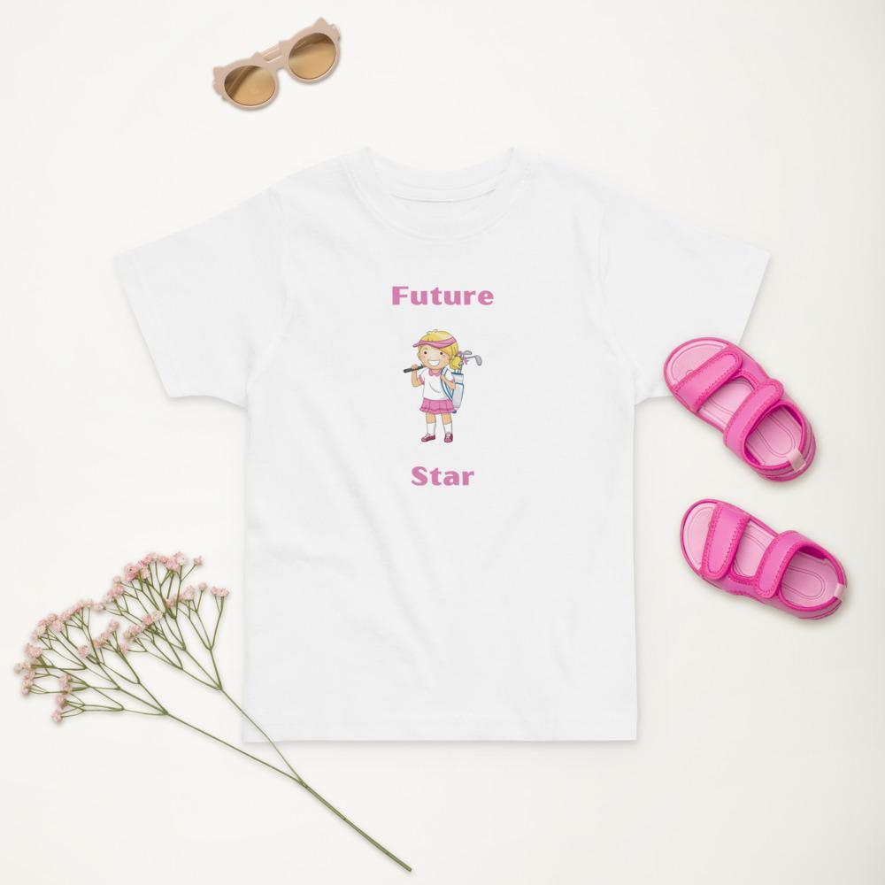 Future Golf Star Toddler jersey t-shirt