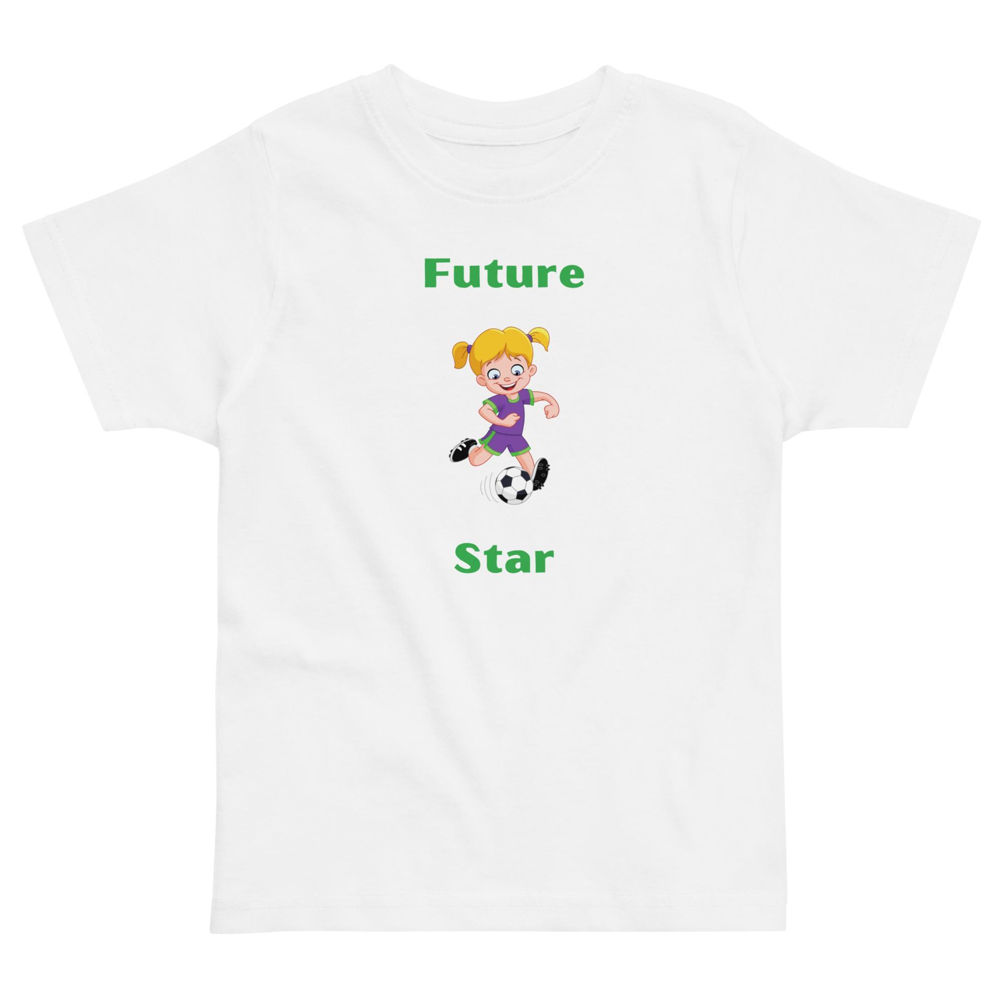 Future Soccer Star Toddler jersey t-shirt