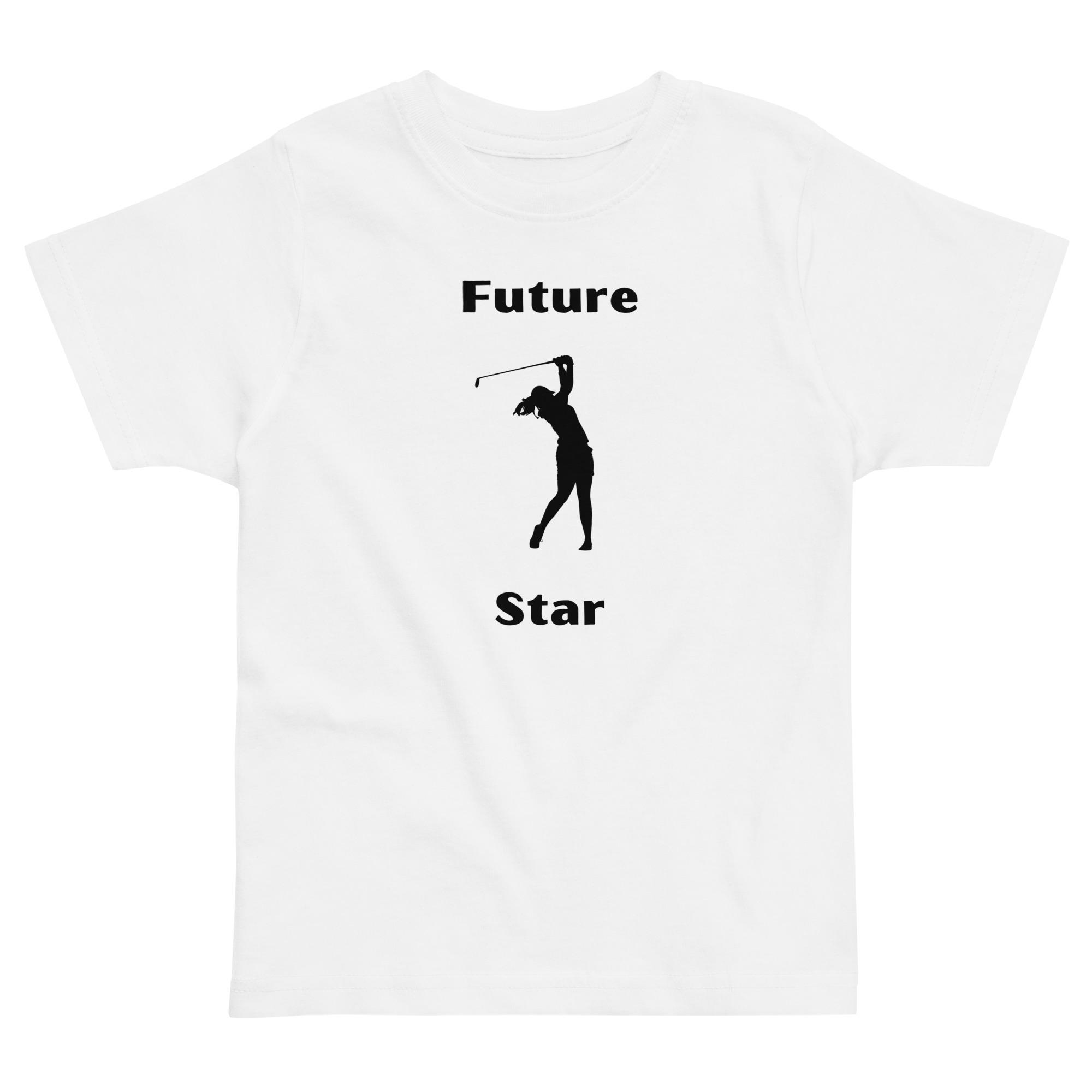 Future Golf Star Toddler jersey t-shirt