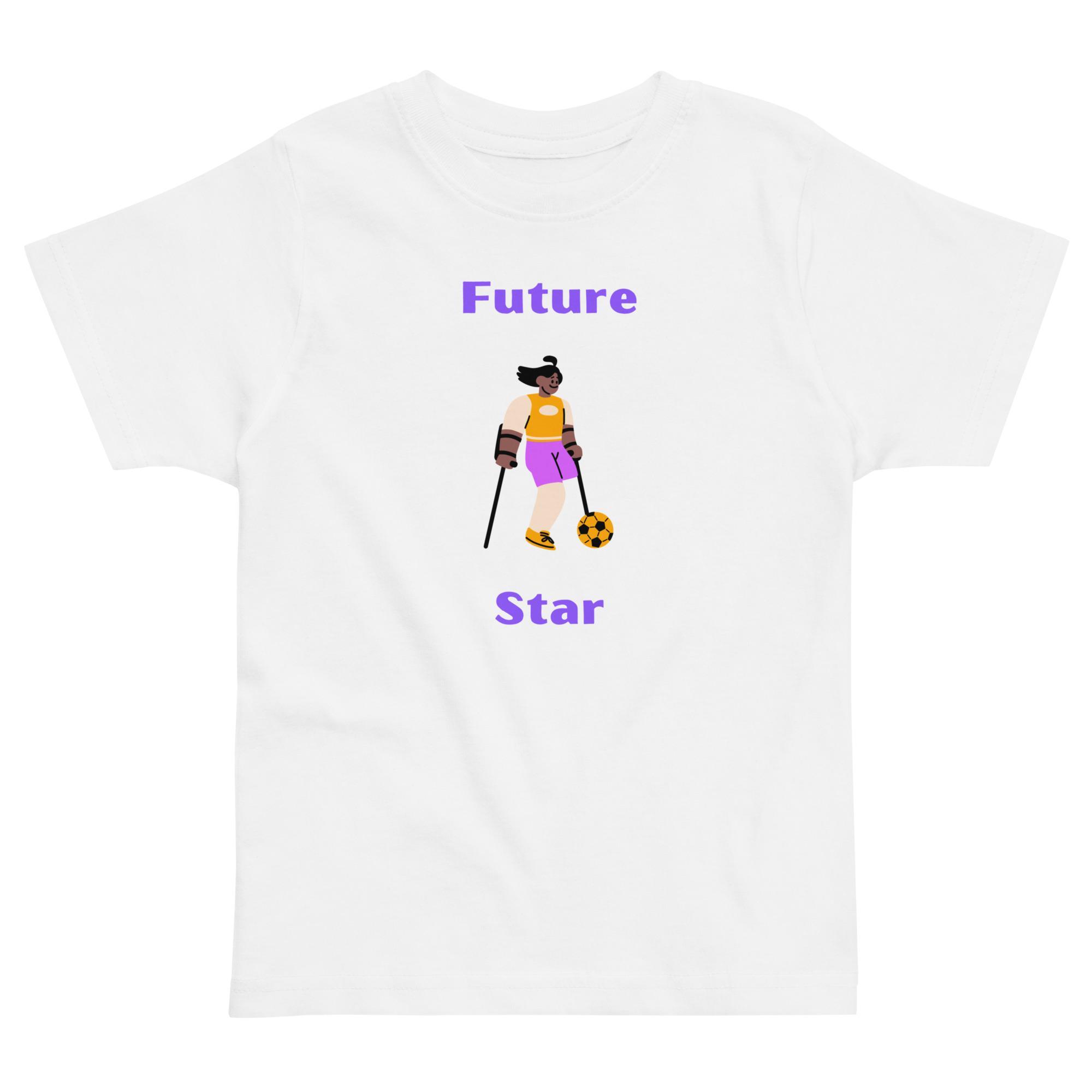 Future Soccer Star Toddler jersey t-shirt