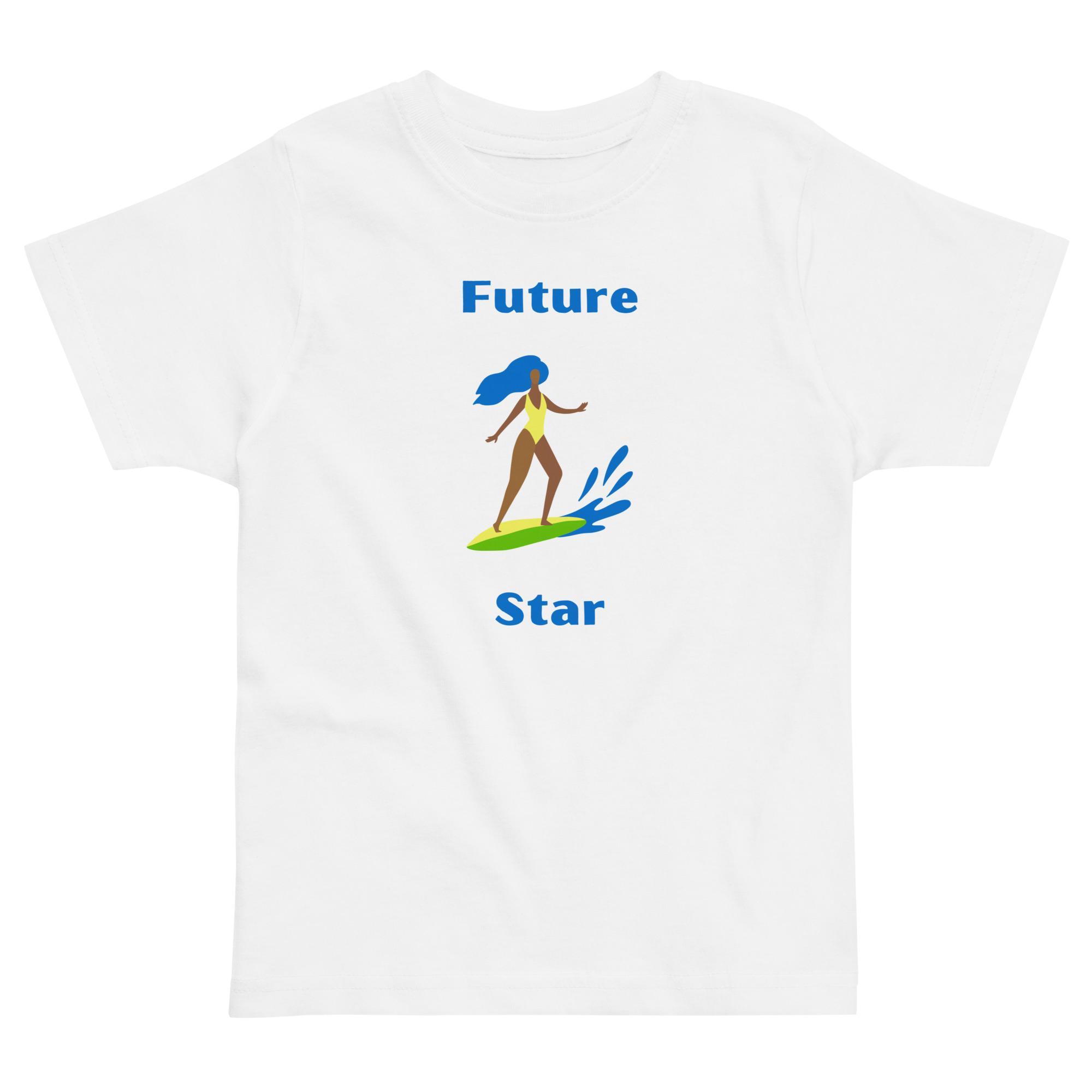 Future Surfing Star Toddler jersey t-shirt