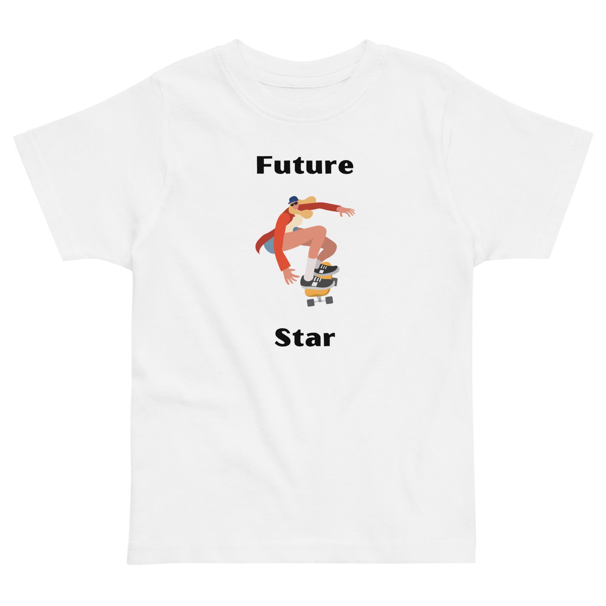 Future Skateboarding Star Toddler jersey t-shirt